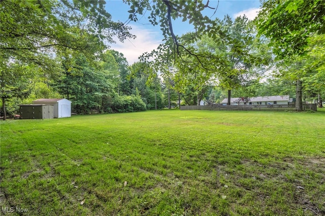2061 Garden Ln, Hudson, OH 44236 - view of yard featuring a shed