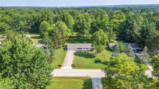 2061 Garden Ln, Hudson, OH 44236 - view of subject property featuring a heavily wooded area