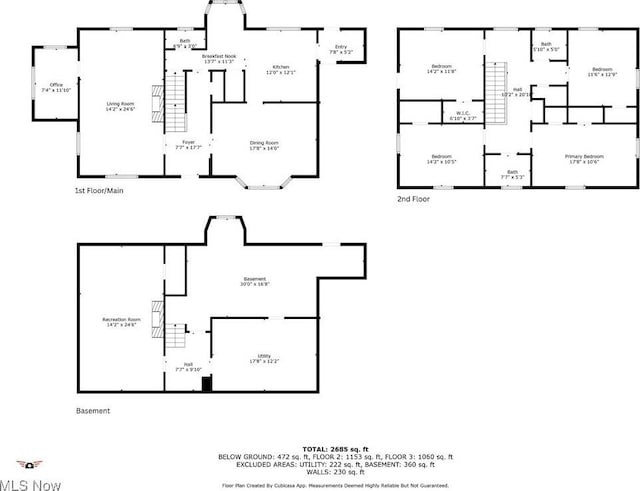 3905 Greenwich Rd, Norton, OH 44203 - view of home floor plan
