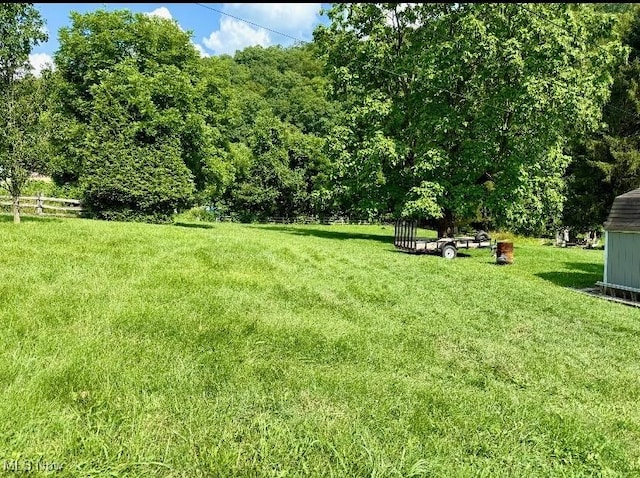 1711 Hardins Run Rd, New Cumberland, WV 26047 - view of yard