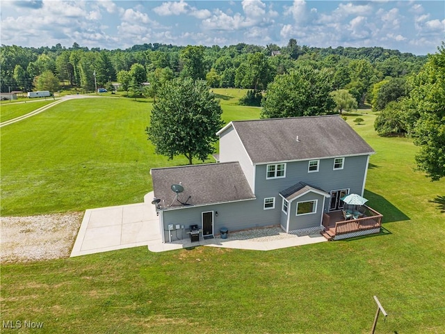 2939 Sandhill Rd, Marietta, OH 45750 - aerial view of property and surrounding area