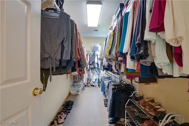 2939 Sandhill Rd, Marietta, OH 45750 - walk in closet featuring carpet