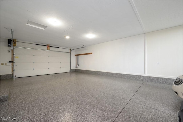 5835 Garth Cir NW, Canton, OH 44718 - garage featuring baseboards