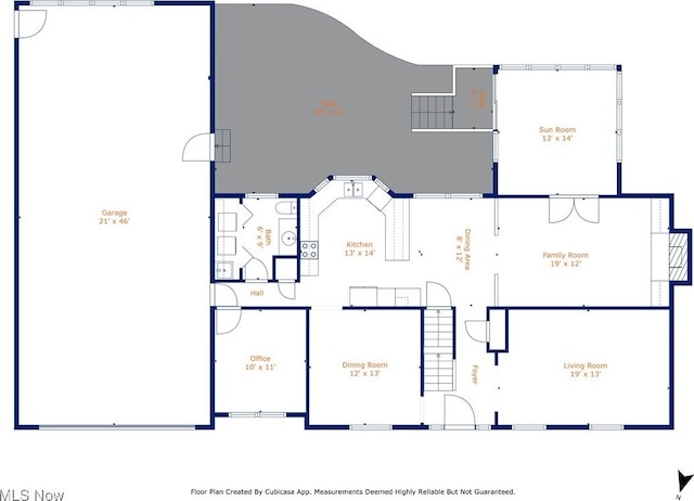 5835 Garth Cir NW, Canton, OH 44718 - view of home floor plan