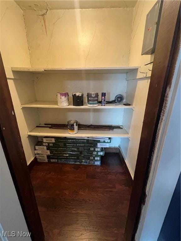 423 W Main St, Barnesville, OH 43713 - office space with dark wood-style floors and baseboards