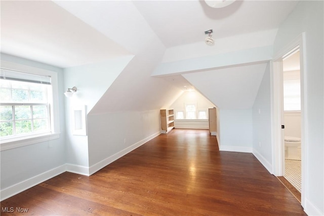 12 Lotus Ave, Chester, WV 26034 - bonus room featuring wood finished floors and vaulted ceiling