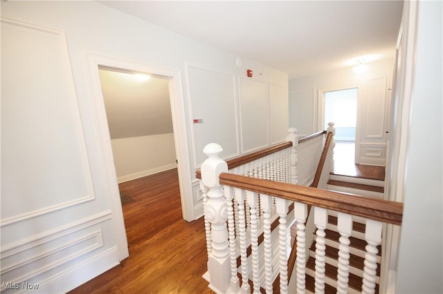 12 Lotus Ave, Chester, WV 26034 - stairs with wood finished floors