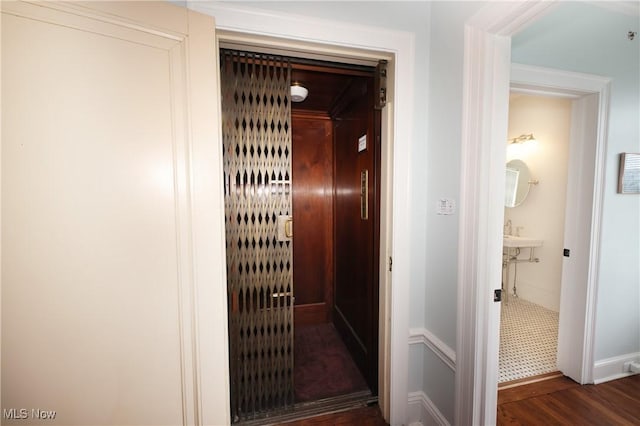 12 Lotus Ave, Chester, WV 26034 - elevator featuring wood finished floors
