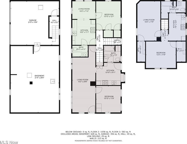 1333 Meriline St, Cuyahoga Falls, OH 44221 - view of home floor plan