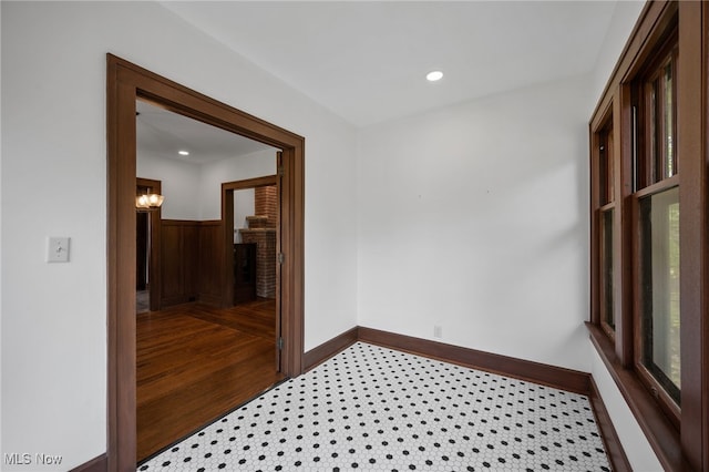 159 Edgerton Rd, Akron, OH 44303 - hall with recessed lighting