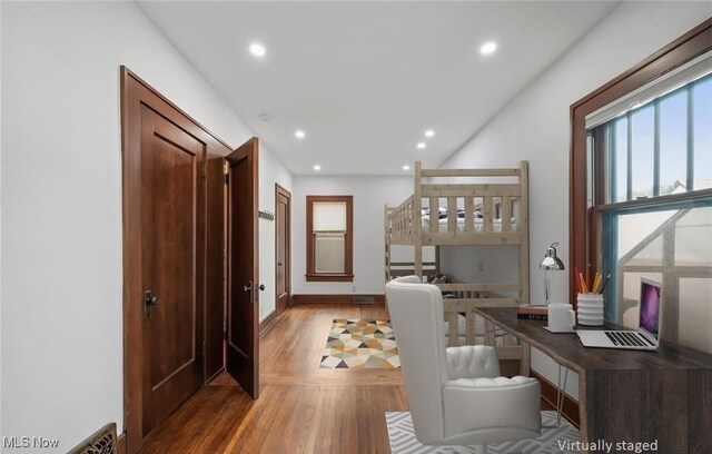 159 Edgerton Rd, Akron, OH 44303 - office space featuring wood finished floors and recessed lighting