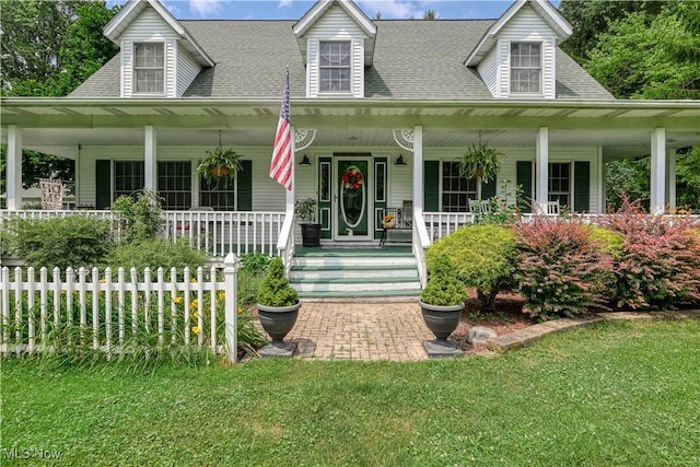 3043 E Wallings Rd, Broadview Heights, OH 44147 - view of front of house with roof with shingles and a porch