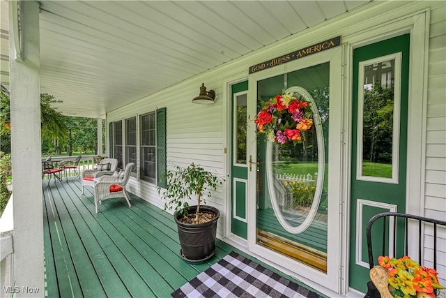 3043 E Wallings Rd, Broadview Heights, OH 44147 - view of wooden porch