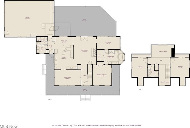 3043 E Wallings Rd, Broadview Heights, OH 44147 - view of floor plan / room layout