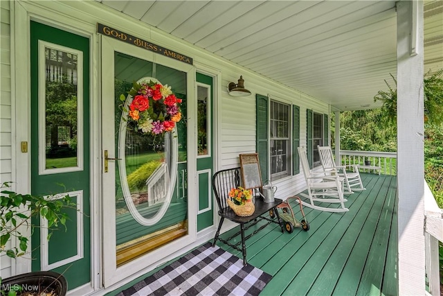 3043 E Wallings Rd, Broadview Heights, OH 44147 - view of wooden porch