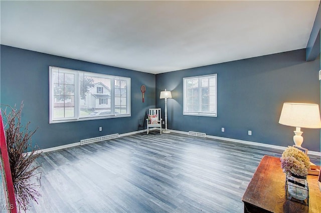 1648 Frederick Ave SW, Canton, OH 44706 - unfurnished room with plenty of natural light and wood finished floors