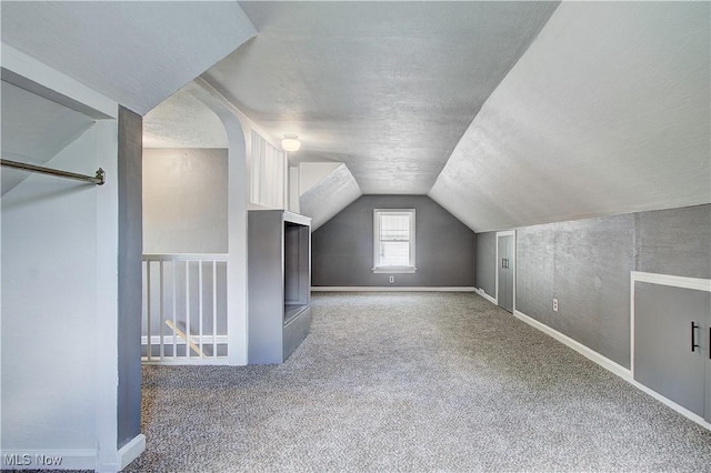 1648 Frederick Ave SW, Canton, OH 44706 - additional living space with carpet floors and vaulted ceiling