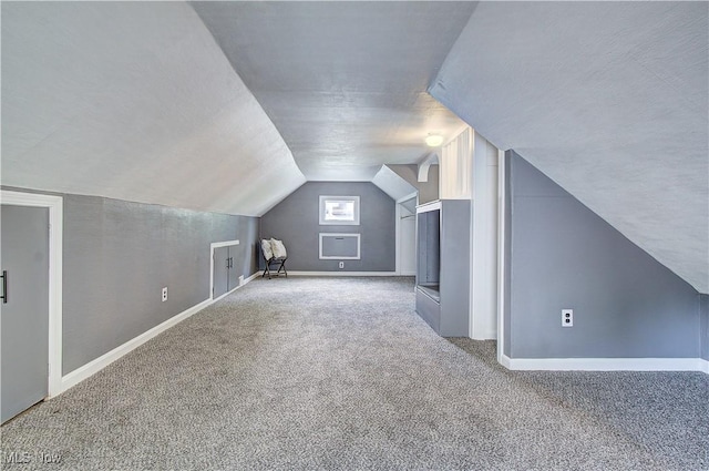 1648 Frederick Ave SW, Canton, OH 44706 - additional living space featuring carpet flooring and vaulted ceiling