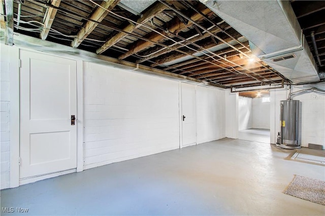 1648 Frederick Ave SW, Canton, OH 44706 - unfinished below grade area featuring water heater