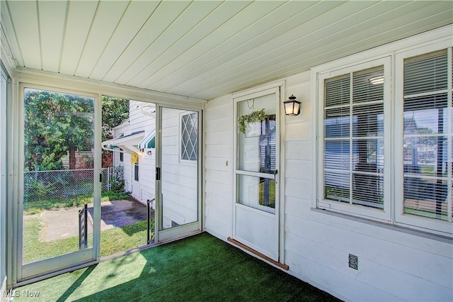 1648 Frederick Ave SW, Canton, OH 44706 - view of unfurnished sunroom