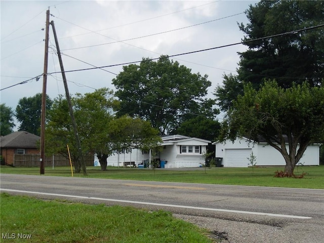 21467 Sr 751, West Lafayette, OH 43845 - view of front of house with a front lawn
