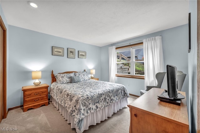255 Portage Lakes Dr Unit E, Akron, OH 44319 - bedroom with light colored carpet
