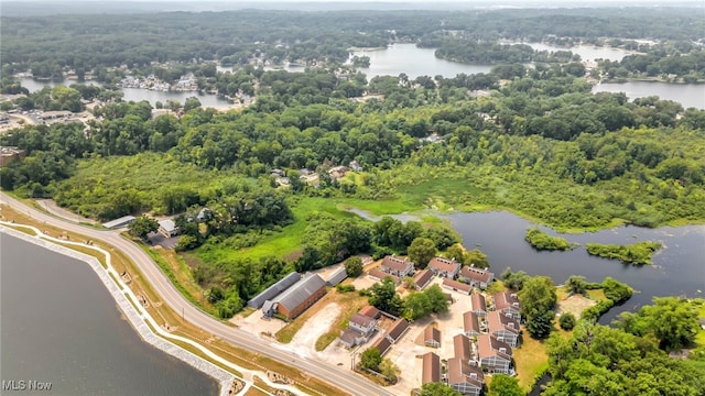 255 Portage Lakes Dr Unit E, Akron, OH 44319 - bird's eye view of a nearby body of water