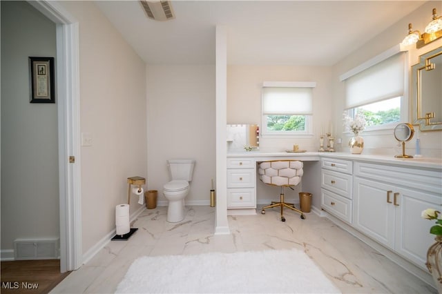117 Nicklaus Dr NE, Warren, OH 44484 - bathroom with vanity and marble finish flooring