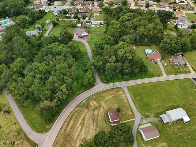 110 Wendt Way, Follansbee, WV 26037 - aerial view of property and surrounding area with nearby suburban area
