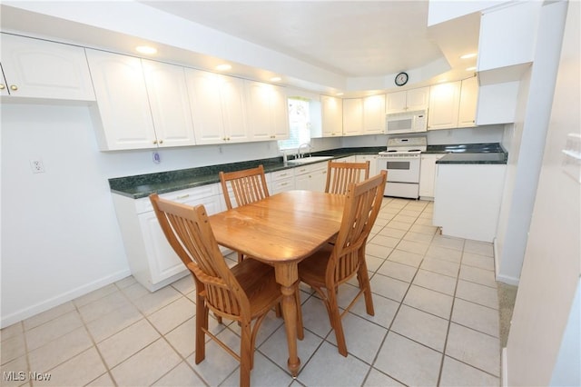 110 Wendt Way, Follansbee, WV 26037 - dining area featuring light tile patterned floors and recessed lighting