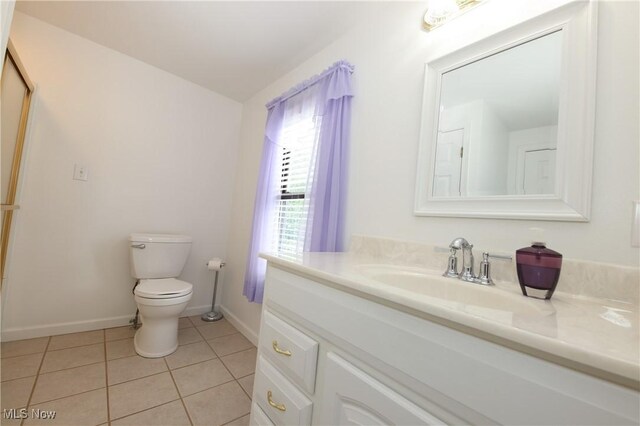 110 Wendt Way, Follansbee, WV 26037 - bathroom with vanity and tile patterned floors