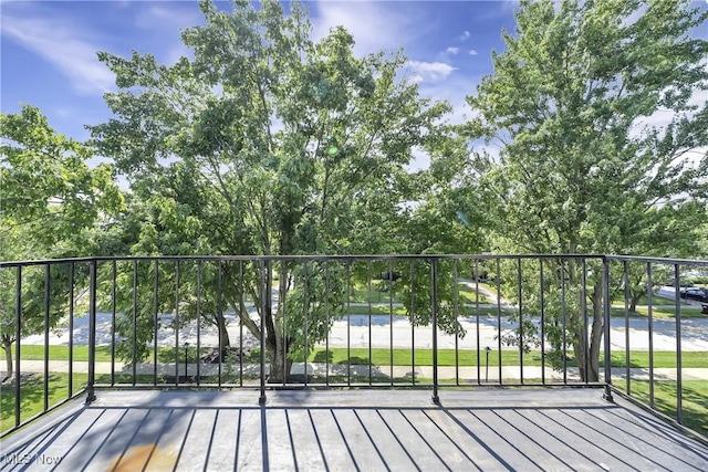 1851 King James Unit 322, Westlake, OH 44145 - view of wooden deck
