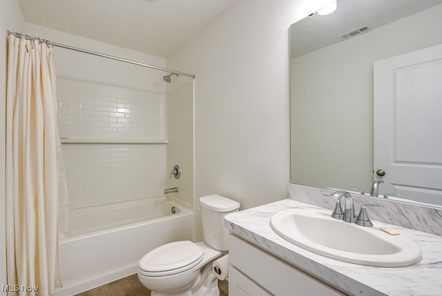 677 Crossings Ln, Akron, OH 44320 - full bathroom with shower / bath combination with curtain and vanity