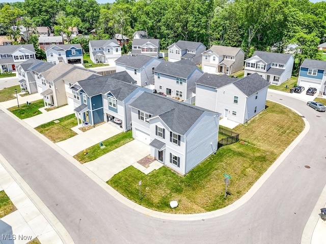 677 Crossings Ln, Akron, OH 44320 - aerial perspective of suburban area