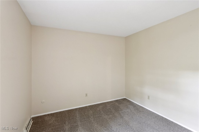 2331 Woodpark Rd, Fairlawn, OH 44333 - unfurnished room featuring dark colored carpet and baseboards