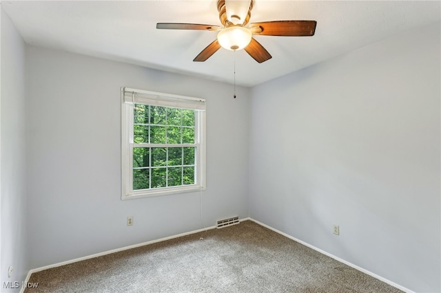 2331 Woodpark Rd, Fairlawn, OH 44333 - empty room featuring carpet flooring and a ceiling fan