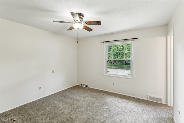 2331 Woodpark Rd, Fairlawn, OH 44333 - carpeted empty room with ceiling fan and baseboards