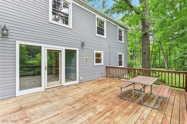 2331 Woodpark Rd, Fairlawn, OH 44333 - view of wooden deck