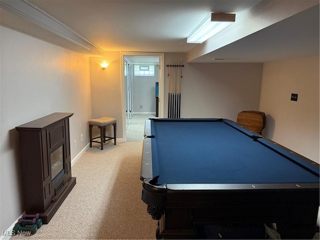 9237 Shephard Rd, Macedonia, OH 44056 - rec room with carpet flooring and billiards table