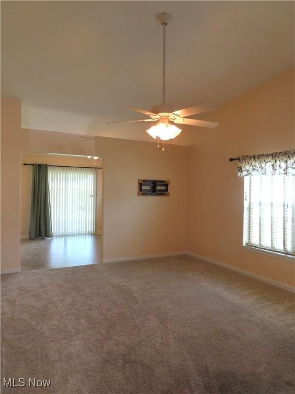 723 Whisper Creek Ln, Lodi, OH 44254 - carpeted spare room with a ceiling fan and baseboards