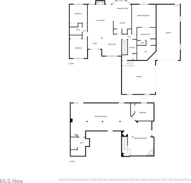 9798 Firestone Ln, Macedonia, OH 44056 - view of property floor plan