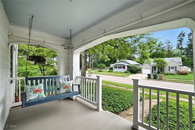 2107 13th St, Cuyahoga Falls, OH 44223 - view of porch