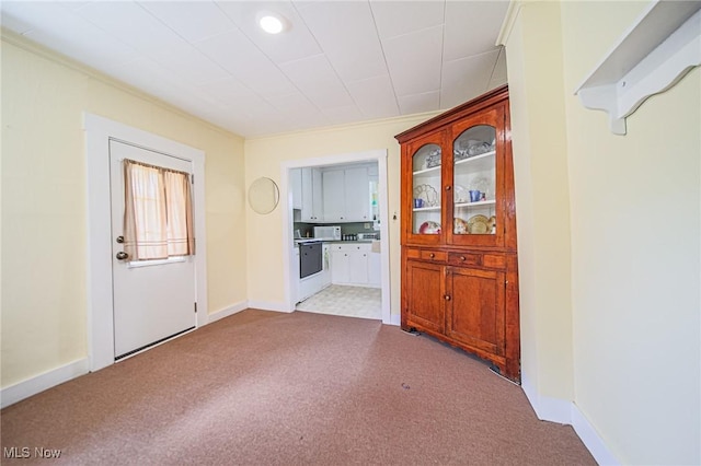 6248 Massillon Rd SW, Navarre, OH 44662 - carpeted entryway with baseboards and recessed lighting