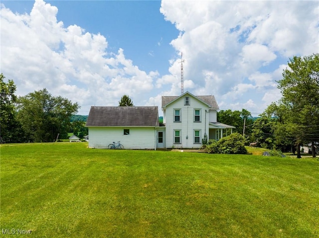 6248 Massillon Rd SW, Navarre, OH 44662 - rear view of property featuring a lawn