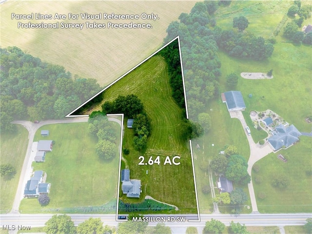 6248 Massillon Rd SW, Navarre, OH 44662 - view of property location with property boundaries highlighted