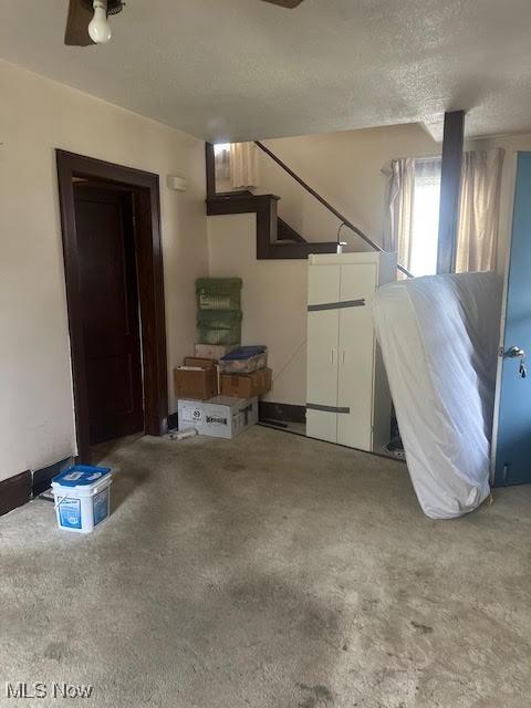 195 Water St, Wadsworth, OH 44281 - garage with a ceiling fan