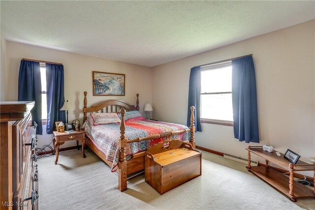 10154 Carlswood Ave NE, Hartville, OH 44632 - bedroom with light carpet and baseboard heating
