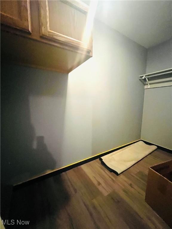 617 Valley St, Minerva, OH 44657 - walk in closet featuring wood finished floors