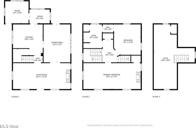 1707 23rd St, Parkersburg, WV 26101 - view of floor plan / room layout