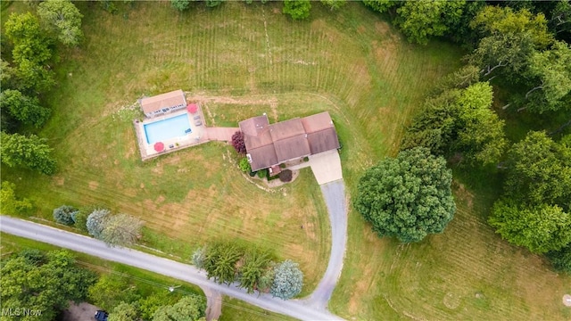 153 Lowes Dr, New Cumberland, WV 26047 - aerial view of a pool